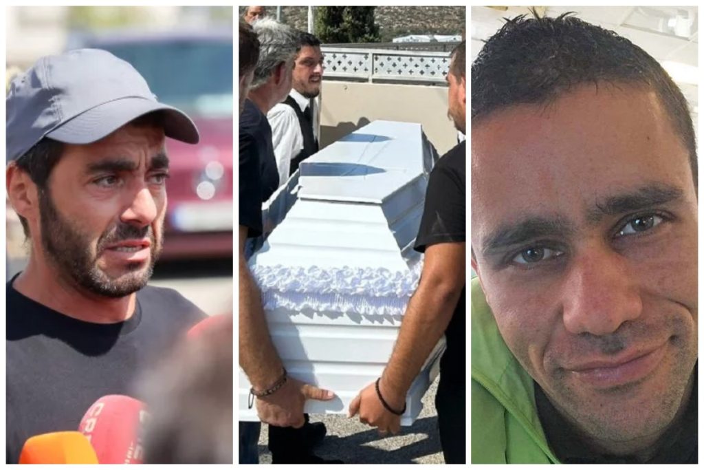 Blue Horizon: Ο Μάνος Παρασκάκης στην κηδεία του Αντώνη - «Είμαι πολύ συγκλονισμένος και εξοργισμένος, ο κόσμος να μην ξεχάσει» - ΕΛΛΑΔΑ