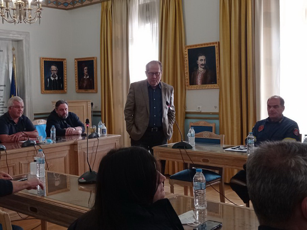 Κοινή σύσκεψη των ΣΟΠΠ στις 5 Ενότητες της Περιφέρειας Πελοποννήσου εν όψει της κακοκαιρίας Elias - καιρος
