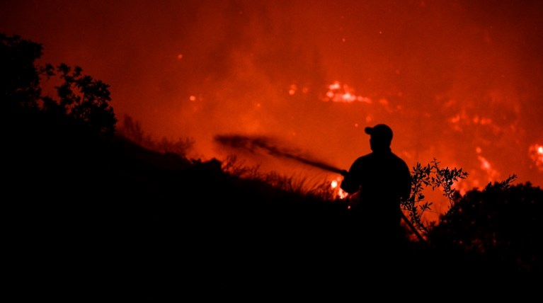 Μεσσηνία: Μεγάλη φωτιά στον Ταΰγετο - ΠΕΛΟΠΟΝΝΗΣΟΣ