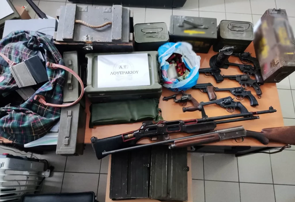 Λουτράκι: Συνελήφθη ένα άτομο για παράβαση της νομοθεσίας για τα όπλα - ΑΣΤΥΝΟΜΙΑ