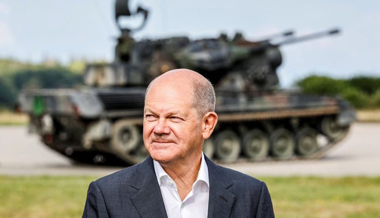 German Chancellor Olaf Scholz