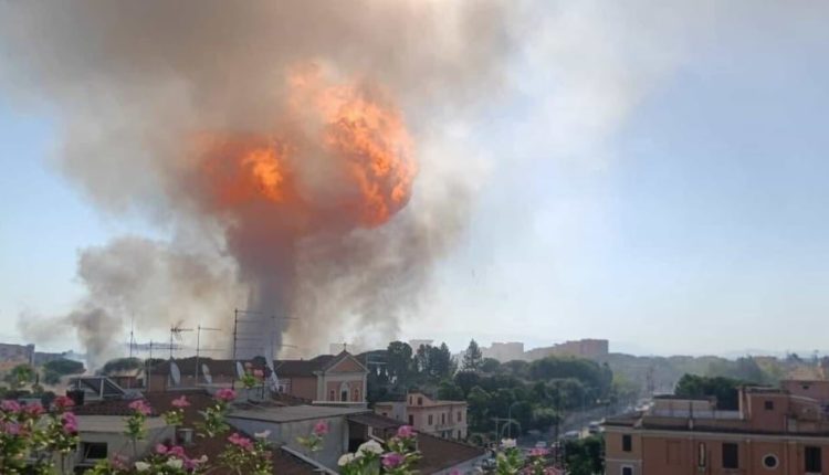 Ιταλία:-Τουλάχιστον-21-τραυματίες-από-έκρηξη-σε-πρατήριο-βενζίνης-στη-Ρώμη