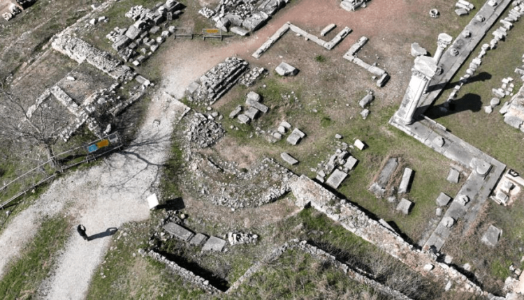 Αποκαθίσταται-το-μνημειακό-συγκρότημα-της-Βασιλικής-Α’,-στους-Φιλίππους