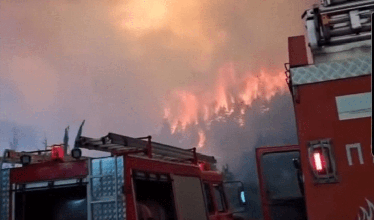 Μεγάλη-αναζωπύρωση-στον-Φενεό-Κορινθίας:-Διαδοχικές-εκκενώσεις-οικισμών