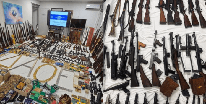 oπλοστάσιο-και-πλήρως-εξοπλισμένο-εργαστήριο-κατασκευής-φυσιγγίων-εντοπίστηκε-σε-σπίτι-στο-Κιάτο