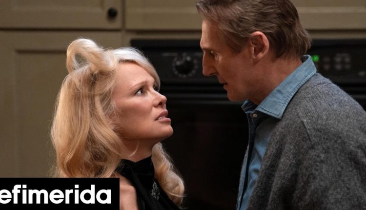 Στους-κινηματογράφους-οι-«Τρελές-σφαίρες»,-το-σίκουελ-με-τους-ερωτευμένους-Λίαμ-Νίσον-Πάμελα-Άντερσον