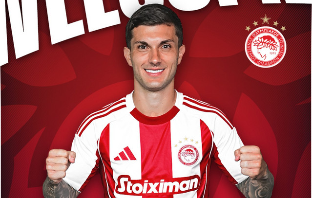 Ολυμπιακός:-Ανακοίνωσε-Στρεφέτσα-με-συμβόλαιο-μέχρι-το-2029