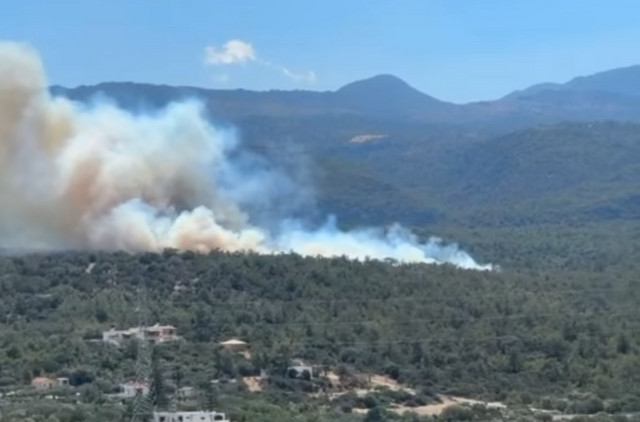 Υπό-μερικό-έλεγχο-η-φωτιά-στο-Βαθύ-Λασιθίου-–-Ήχησε-το-112-για-ετοιμότητα