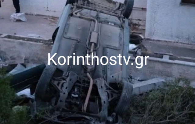 Σφοδρό-τροχαίο-στη-Λίμνη-Βουλιαγμένης-στο-Λουτράκι:-Μία-γυναίκα-νεκρή-και-δύο-τραυματίες