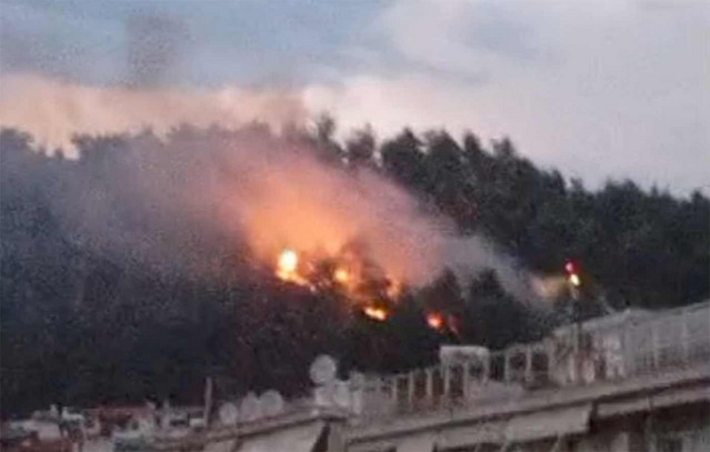 Υπό-πλήρη-έλεγχο-φωτιά-που-ξέσπασε-στον-λόφο-Κουλά-στις-Σέρρες
