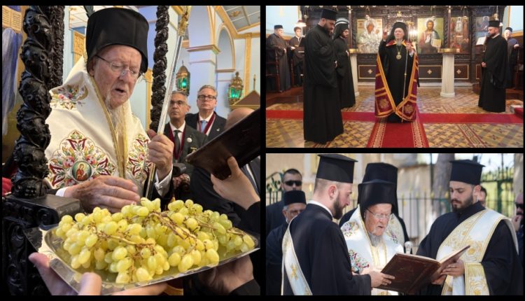 Ο-Οικουμενικός-Πατριάρχης-στην-πανηγυρίζουσα-Ιερά-Μονή-της-Μεταμορφώσεως-της-νήσου-Πρώτης