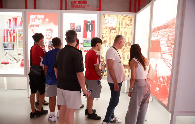 Ολυμπιακός:-Σχεδόν-10.000-επισκέπτες-στο-νέο-μουσείο-τις-πρώτες-μέρες-λειτουργίας