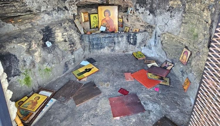 «Άντρο-βανδαλισμού-και-ασεβών-πράξεων»-το-σπήλαιο-του-Αγίου-Φανουρίου-στην-κατεχόμενη-Κερύνεια-–-Ζητά-διερεύνηση-από-την-Κυβέρνηση-ο-Δήμος