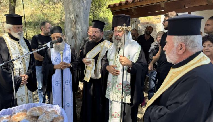 Μνήμη-Αρχιμανδρίτου-Ελευθερίου-Νουφράκη-στη-γενέτειρά-του