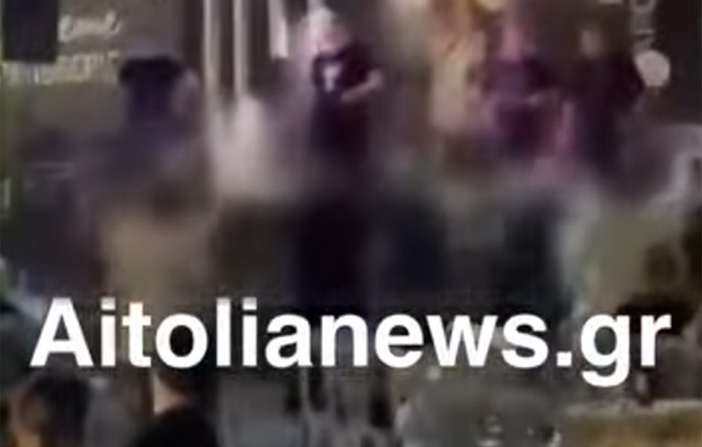 Άγριο-ξύλο-στην-Κατούνα-Αιτωλοακαρνανίας-επειδή-το-πανηγύρι-τελείωσε-νωρίς-–-Δείτε-βίντεο