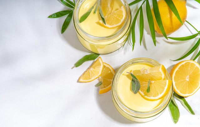 Πανακότα-λεμόνι