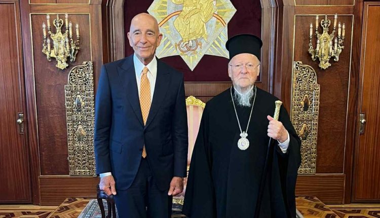 Το-Οικουμενικό-Πατριαρχείο-επισκέφθηκε-ο-νέος-Πρέσβης-των-ΗΠΑ-στην-Άγκυρα