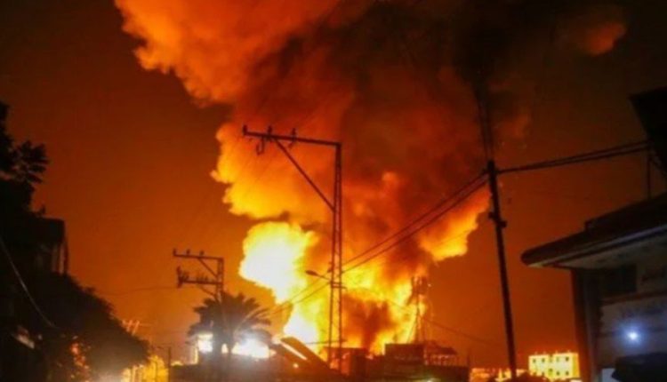 Το-Ισραήλ-βομβάρδισε-εκ-νέου-την-Πόλη-της-Γάζας-στη-διάρκεια-της-νύχτας