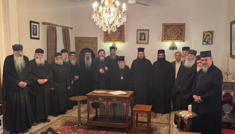 Σιναΐτες-Πατέρες-ευχαριστούν-με-Επιστολή-τους-τον-Πατριάρχη-Ιεροσολύμων