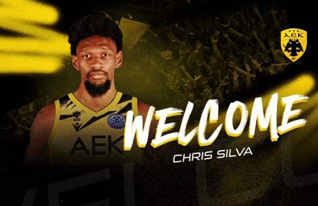 Την-προσθήκη-του-Γκαμπονέζου-πάουερ-φόργουορντ-Κρις-Σίλβα-ανακοίνωσε-η-ΑΕΚ