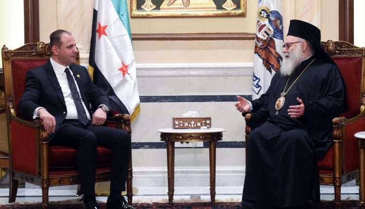 Συλλυπητήρια-του-Γενικού-Γραμματέα-της-Προεδρίας-της-Συρίας-στον-Πατριάρχη-Αντιοχείας-για-τους-μάρτυρες-του-Προφήτη-Ηλία-Δαμασκού