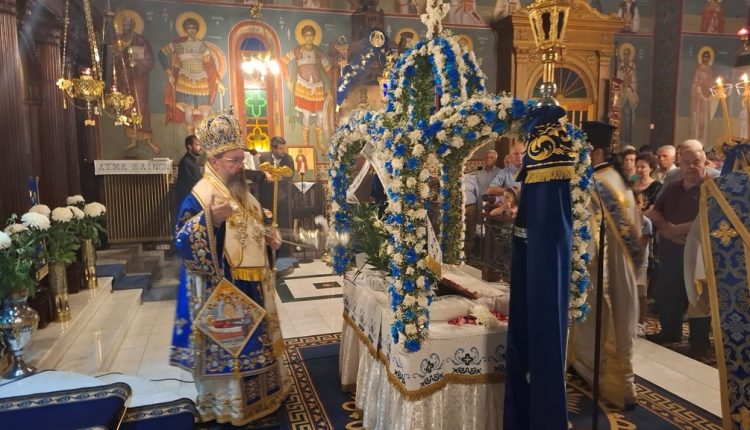 Ο-Εσπερινός-της-Κοιμήσεως-της-Θεοτόκου-στο-Θέρμο-Αιτωλοακαρνανίας