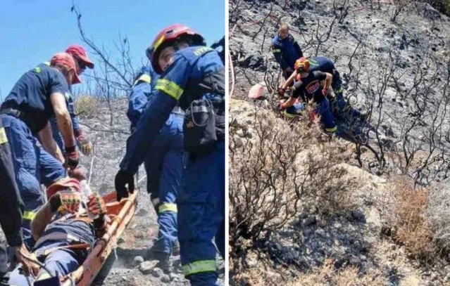 Πάτρα:-Δραματική-διάσωση-πυροσβέστη-που-έπεσε-σε-χαράδρα
