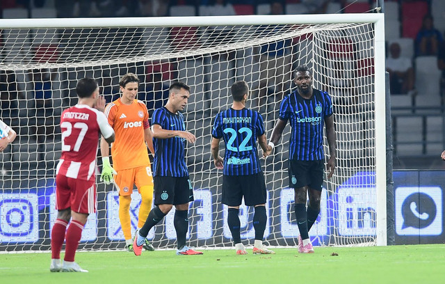 Ίντερ-–-Ολυμπιακός-2-0:-Ανώτερη-η-ιταλική-ομάδα-στην-πρόβα-τζενεράλε-των-Πειραιωτών