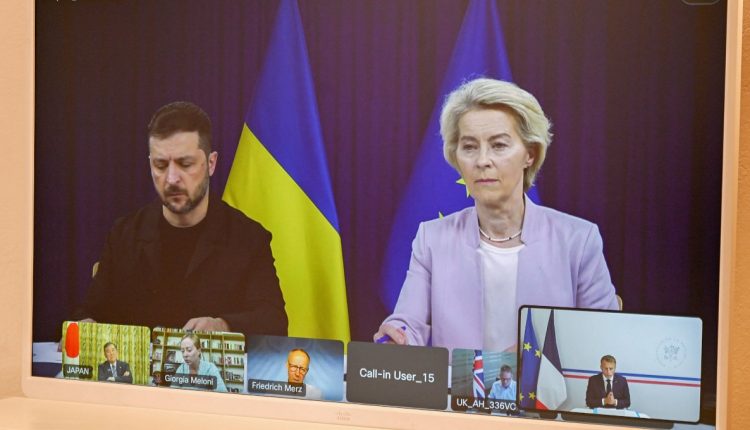 Ευρωπαίοι-ηγέτες:-Υποστήριξη-της-Ουκρανίας-για-δίκαιη-και-διαρκή-ειρήνη