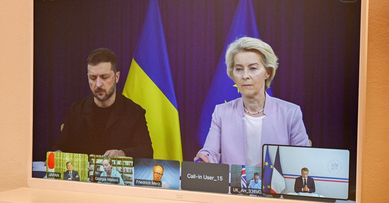 Ευρωπαίοι-ηγέτες:-Υποστήριξη-της-Ουκρανίας-για-δίκαιη-και-διαρκή-ειρήνη