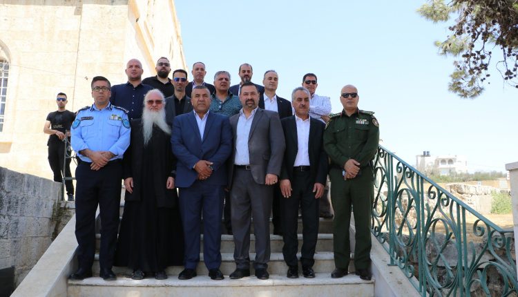 Σύσκεψη-για-τον-εμπρησμό-στο-Μετόχι-της-Ρωσικής-Εκκλησιαστικής-Αποστολής-στη-Χεβρώνα