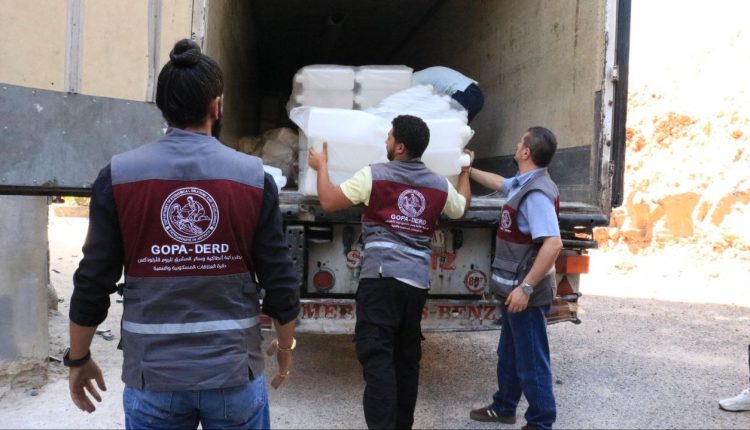 Παράδοση-ανθρωπιστικής-βοήθειας-στη-νότια-Συρία-από-το-Πατριαρχείο-Αντιοχείας