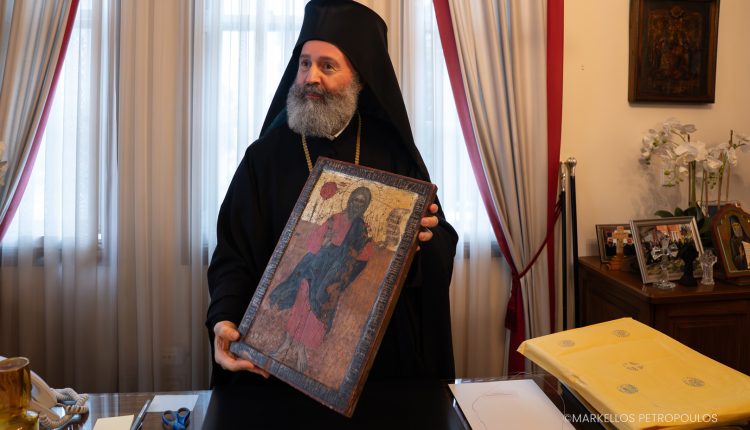 Σύδνεϋ:-Επαναπατρίστηκε-εικόνα-του-Αγίου-Αποστόλου-Ανδρέου