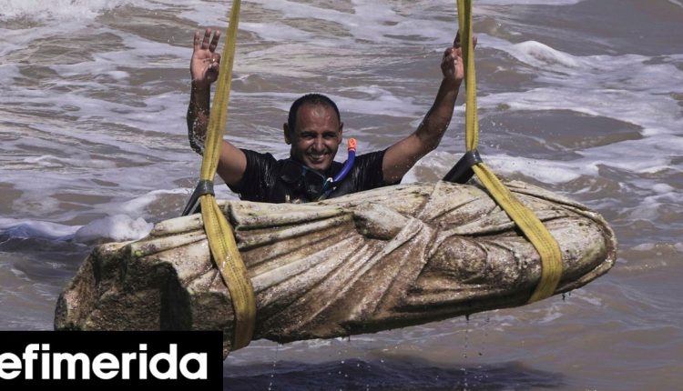 Αίγυπτος:-Μια-ελληνιστική-αρχαία-πόλη-2.000-ετών,-κοντά-στην-Αλεξάνδρεια,-βγήκε-από-τον-βυθό-Εικόνες-&-βίντεο