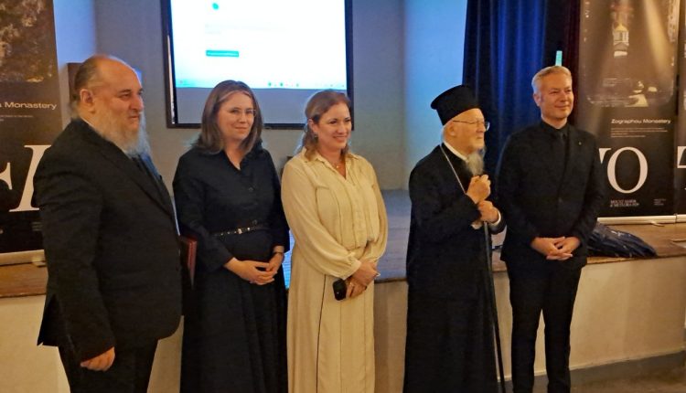 Ο-Οικουμενικός-Πατριάρχης-στην-εκδήλωση-της-Αγιορειτικής-Εστίας-στην-Ίμβρο