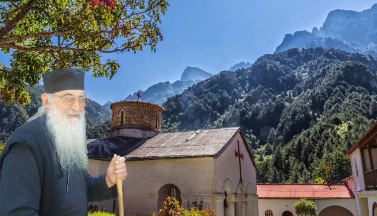 Το-Σάββατο-το-εξάμηνο-μνημόσυνο-του-μακαριστού-Γέροντος-Κοσμά-στην-Ιερά-Μονή-Στομίου