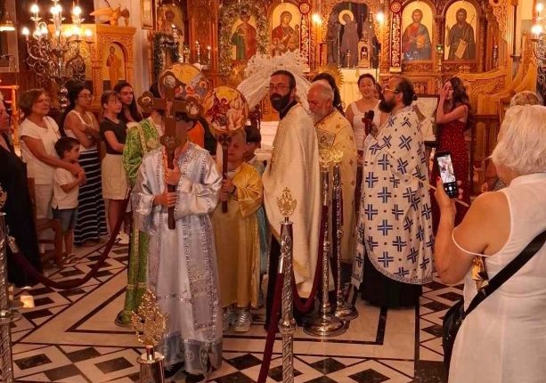 Πανηγυρικός-Εσπερινός-Αποδόσεως-της-Κοιμήσεως-της-Θεοτόκου-στα-Λουτρά-Αιδηψού