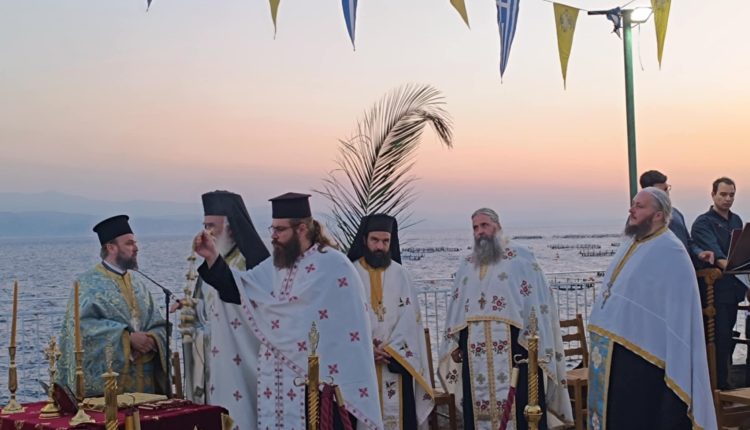 Πανηγυρικός-Εσπερινός-Αποδόσεως-της-Κοιμήσεως-της-Θεοτόκου-στην-Κακιά-Σκάλα-Αλιβερίο