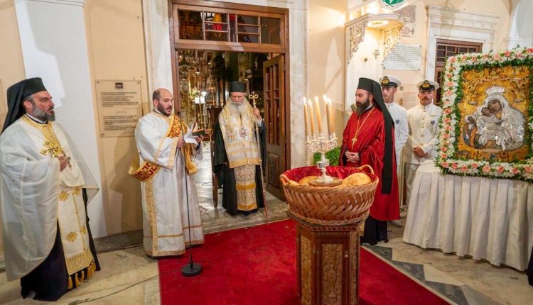 Η-Απόδοση-της-εορτής-της-Κοιμήσεως-της-Θεοτόκου-στην-Ύδρα