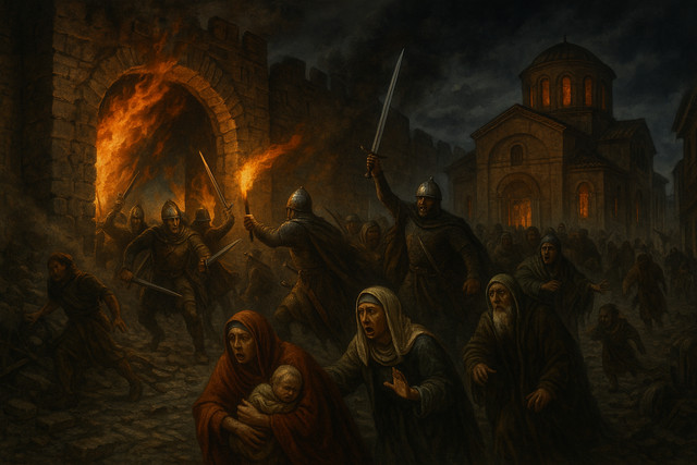 Σαν-σήμερα-24-Αυγούστου:-Η-σφαγή-7.000-κατοίκων-στη-ματωμένη-άλωση-της-Θεσσαλονίκης-από-τους-Νορμανδούς