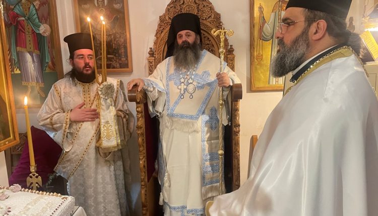 Ο-Επίσκοπος-Κεγχρεών-στην-Ιερά-Μονή-Κοιμήσεως-της-Θεοτόκου-Λεχώβης