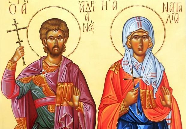 26-Αυγούστου:-Εορτάζουν-οι-Άγιοι-Μάρτυρες-Αδριανός-και-Ναταλία