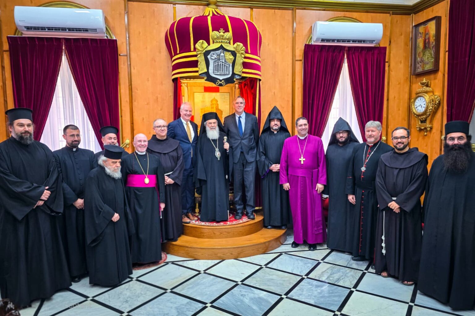 Ιεροσόλυμα:-Συνάντηση-Προκαθημένων-των-Εκκλησιών-με-Αμερικανούς-γερουσιαστές