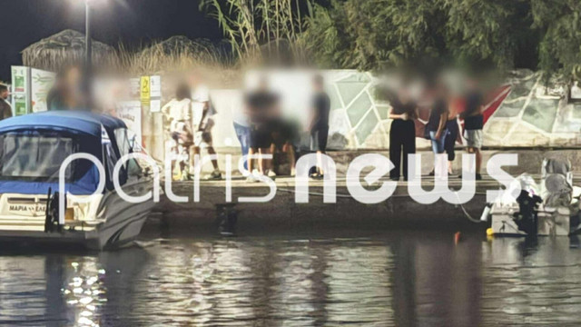 Μηχανάκι-προσέκρουσε-στην-προστατευτική-αλυσίδα-σε-λιμάνι-της-Πάτρας-και-κατέληξε-μέσα-στην-θάλασσα