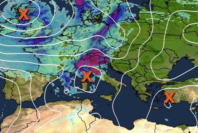 Καιρός-–-Μαρουσάκης:-Επικίνδυνες-βροχές-στα-δυτικά-και-βόρεια-–-Έντονη-ζέστη-στα-ανατολικά-και-νότια