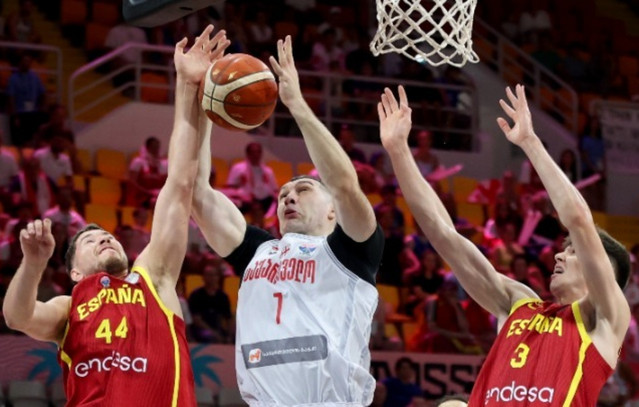 eurobasket-2025:-Η-απίθανη-Γεωργία-πάτησε-την-απογοητευτική-Ισπανία-με-83-69