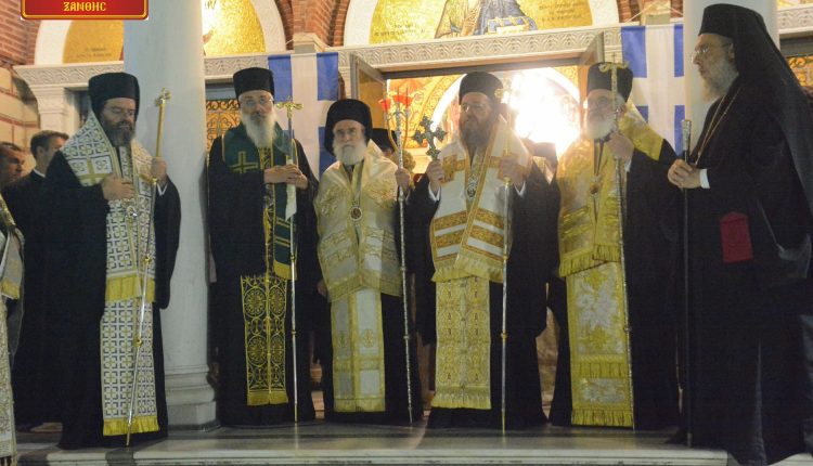 Πολυαρχιερατικός-Εσπερινός-για-τον-Πολιούχο-της-Ξάνθης-Τίμιο-Πρόδρομο