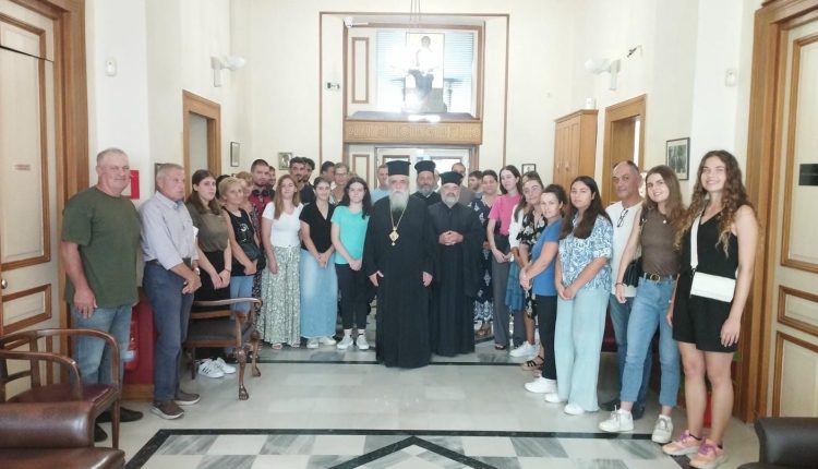 Συνάντηση-Μητροπολίτη-Ηλείας-με-φοιτητές