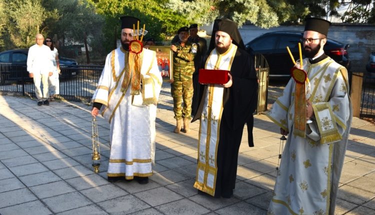 Υποδοχή-λειψάνου-Αγίων-Πέντε-Νεομαρτύρων-εκ-Σαμοθράκης-στην-Μέστη-Έβρου