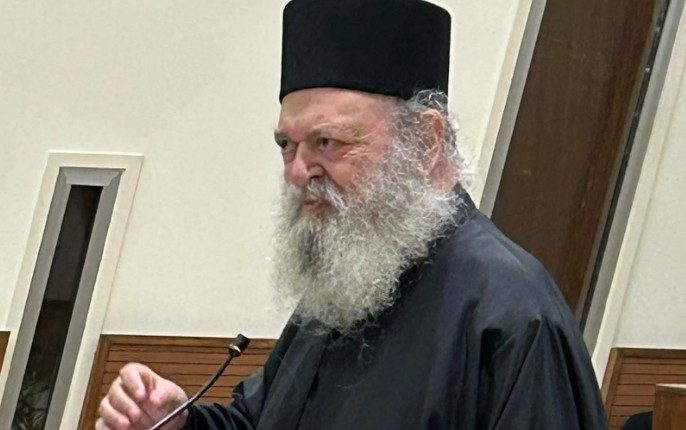 Ομιλία-Γερ.-Γρηγορίου-Κουτλουμουσιανού-κελλίου-Αγίου-Ιωάννου-του-Θεολόγου-Αγίου-Όρους-στη-Λάρκανα